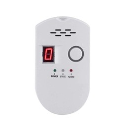 Gas Leak Detector, Natural Digital Gas Detector, Home Gas Alarm, Gas Leak Detector,High Sensitivity LPG LNG Coal Natural Gas Leak Detection, Alarm Monitor Sensor