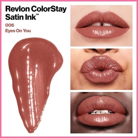 Labial Líquido Revlon Colorstay Satin Ink Eyes On You Acabado Labial acabado Satinado Color Colorstay Revlon                                          