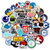 Programmer Developer Sticker Pack of 50 Vinyl Stickers for Water
