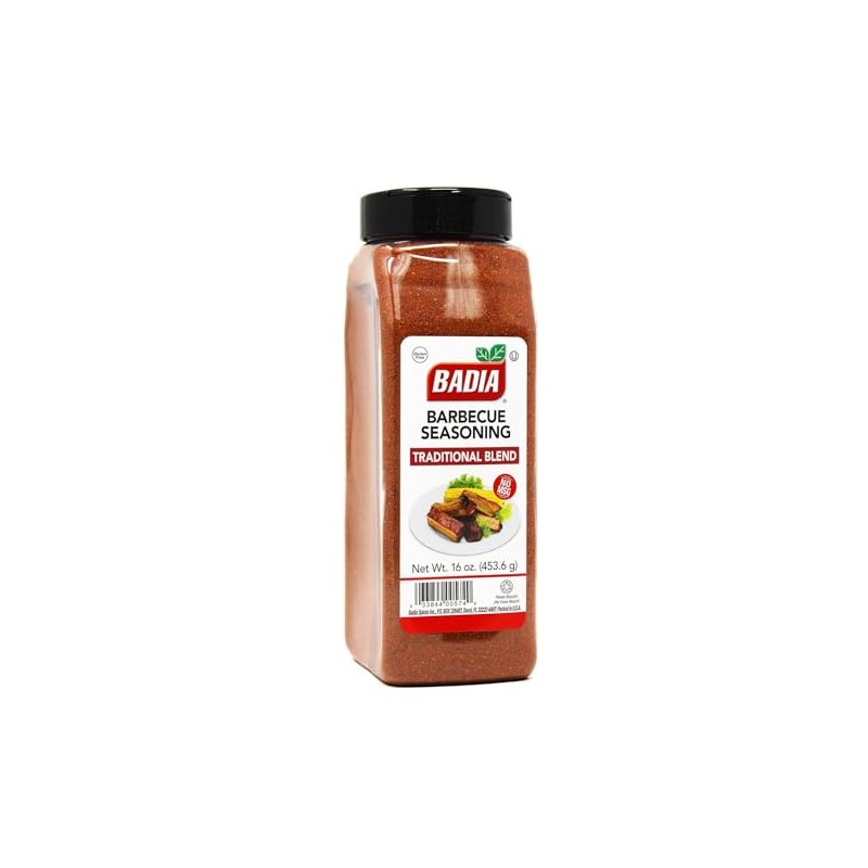 Badia Barbecue Seasoning Traditional Blend, 16 oz – Perfect for