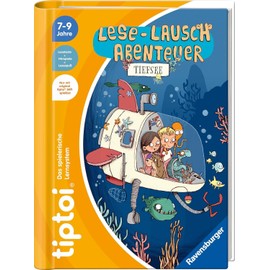 tiptoi Ravensburger Book for Reading Beginners - Reading Listen Adventure - Deep Sea + Children's Wimmel World Map | For Children from 7 Years | Reading, Reading Motivation, Games