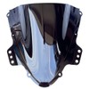 Motorcycle Double Bubble Windshield Windscreen Visor Air Flow Deflector Compatible
