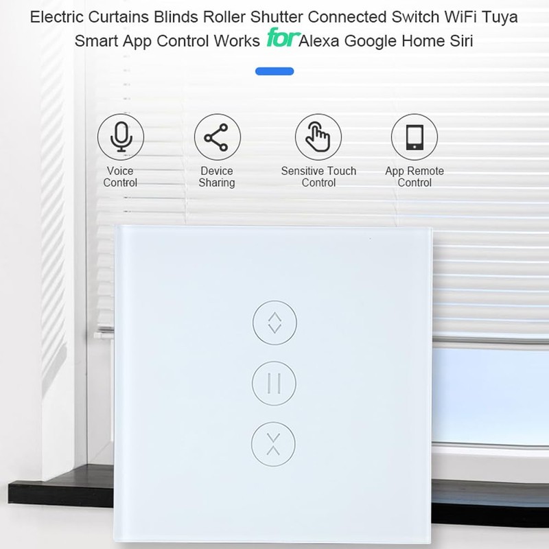 Nicoone Smart WiFi Roller Shutter Switch, Roller Shutter Timer, Voice