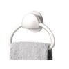Posay K134118 Kitchen Towel Ring, Suction Cup, White