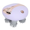 Electronic Scalp Massager Waterproof Kneading Vibration Multi Functional Rechargeable Handheld