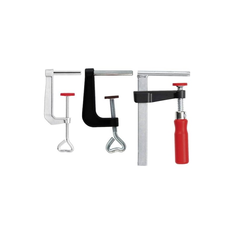 Bessey LM10/5R8 Table Clamp, Red/Black, 100/50 mm