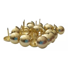 LIZOFERTAS Tachuela Decorativa Para Tapicería Dorada 16 X 20 Mm 300 Pcs