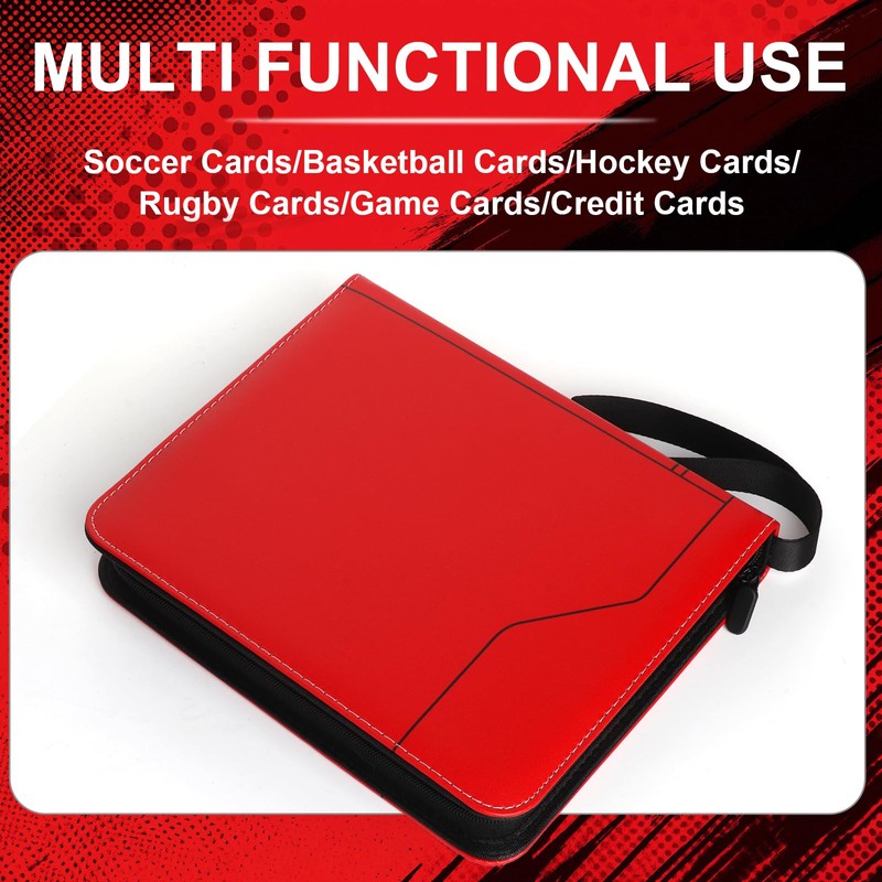 Hipoocok Jumbo Card Binder, Holds 60 Pockets (5.9x8.1 Inch) XL