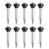 Riyhch 10 PCS Intake Manifold Bolts with Grommet Seals Fits