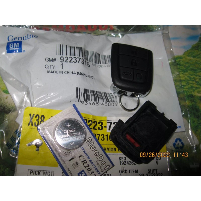 GM Pontiac 100% OEM NEW 08 09 Pontiac G8 92237316