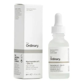 The Ordinary Sérum Niacinamide 10 % + Zinc 1 %, Equilibra Sebo, 30 ml