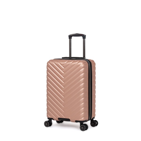 Kenneth Cole REACTION Madison Square Lightweight Hardside Chevron Expandable Spinner