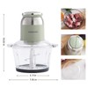 COOKZHOM Green Food Processor,500W Electric Meat Grinder with 8 Cup