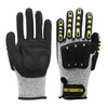 Mechanics Anti Vibration Gloves, TPR Anti Impact Cut Resistant Glove