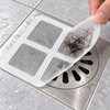 50 PCS Disposable Shower Drain Hair Catcher Mesh Shower Drain