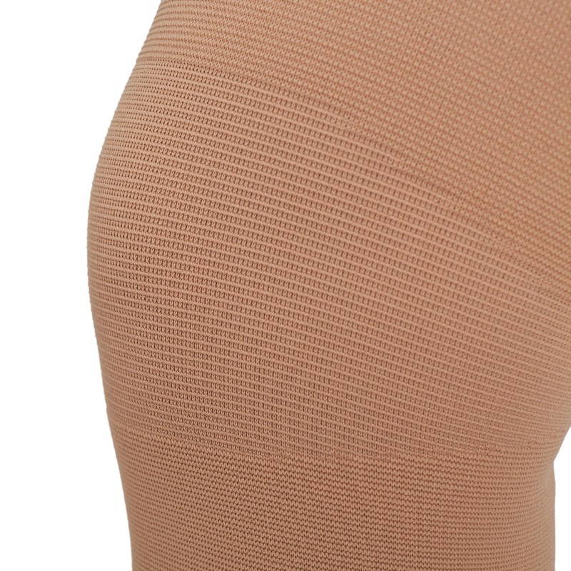 medi Seamless Knit Knee Support Compression Sleeve w/Band Beige XS