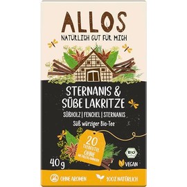 Allos Organic Star Anise & Sweet Licorice Tea (2 x 40 g)