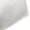 Classic Home Store Water Lily Standard Round Arm Caps Pair
