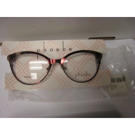 Phoebe Couture  Eyeglass Frames P326  BURGUNDY  51-17-135-39v  W/ Case-CARDED