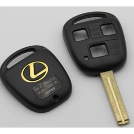 VLS LEXUS Remote Head Key SHELL 3 BUTTON SHORT BLADE USA Seller A++