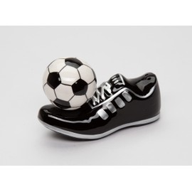 Cosmos Gifts 10466 Soccer Shoe and Soccer Ball Salt and Pepper Shakers