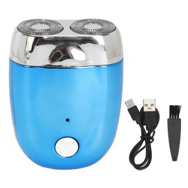 Mini Electric Razor Portable Flexible Rechargeable Cordless Beard Trimmer with Magnetic Head