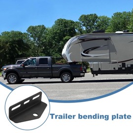 Trailer Hitch Plate,Heavy Duty Trailer Hitch Mount | Turn Mower Trailer Hitch, Hitch Attachment for RV, Lawn Mower, Trailer