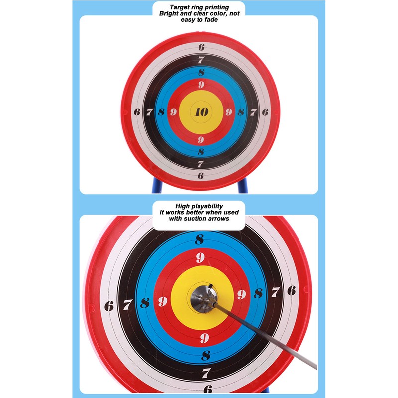 Suction Cup Target Stable Base Colorful Detachable Kids Archery Hanging