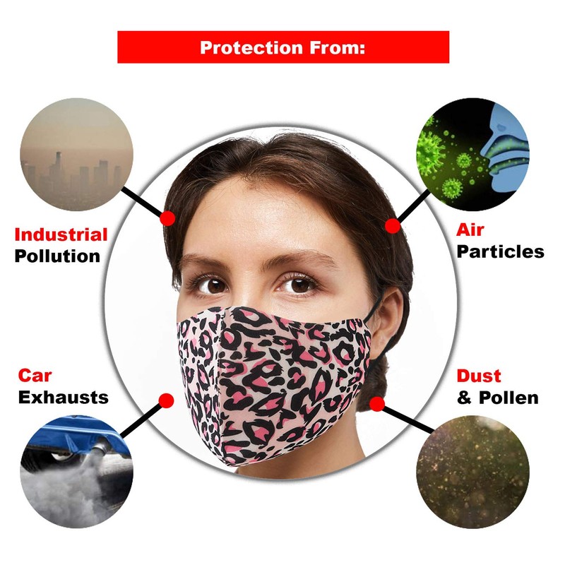 Generise Reusable Face Mask Adjustable Face Mask x3 - Breathable