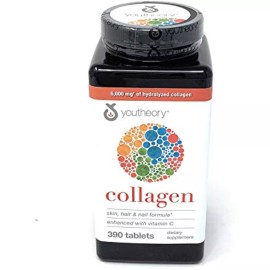 Youtheory Collagen Plus Biotin, 390 Tablets