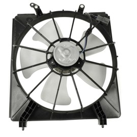 For Acura TL 1999 00 01 02 2003 Radiator Fan Assembly | Single Fan | 3.2L | Coupe/Sedan | Base Model | Fan Blade | Motor Shroud | Replacement For HO3115111 | 19030-P8C-A01, 19015-P8C-A01
