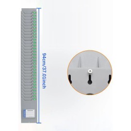 Soporte Para Tarjetas De Tiempo, Con 30 Ranuras De Bolsillo