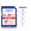 BigBuild Technology 32GB UHS-I U3 95MB/s Memory Card for Sony