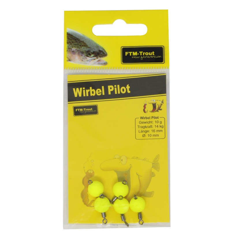 FTM Swivel Pilot Yellow 14 kg