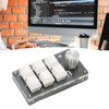 6 Key Mini Keypad with Knob Blue Switch Wired USB