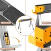 WORKESS Saw Horses 2 Pack Folding, Heavy Duty Sawhorse Table