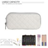 Della Gao Pencil Case 2 Compartments Large Capacity Pencil Pouch