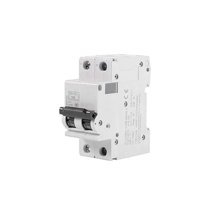 Disyuntor de Circuito en Miniatura CC de Bajo Voltaje 2P