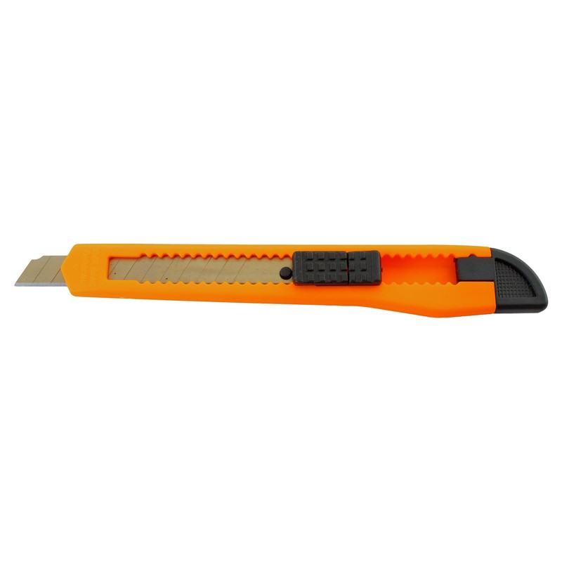 MotoProducts 20 Bulk Small Neon Orange Utility Knife Box Cutters