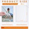 AKONEGE 50PCS 4" x 6" Rigid Print Protectors Waterproof Hard