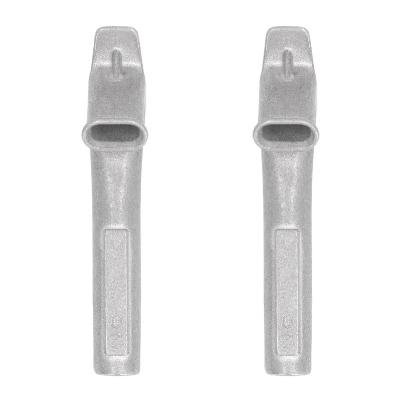 2PCS Heat Gun Nozzle 5x10mm Oval Head 8mm End Hot