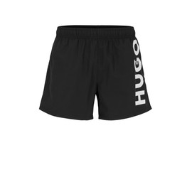 HUGO Men's Abas Swimming Trunks, New - Black1