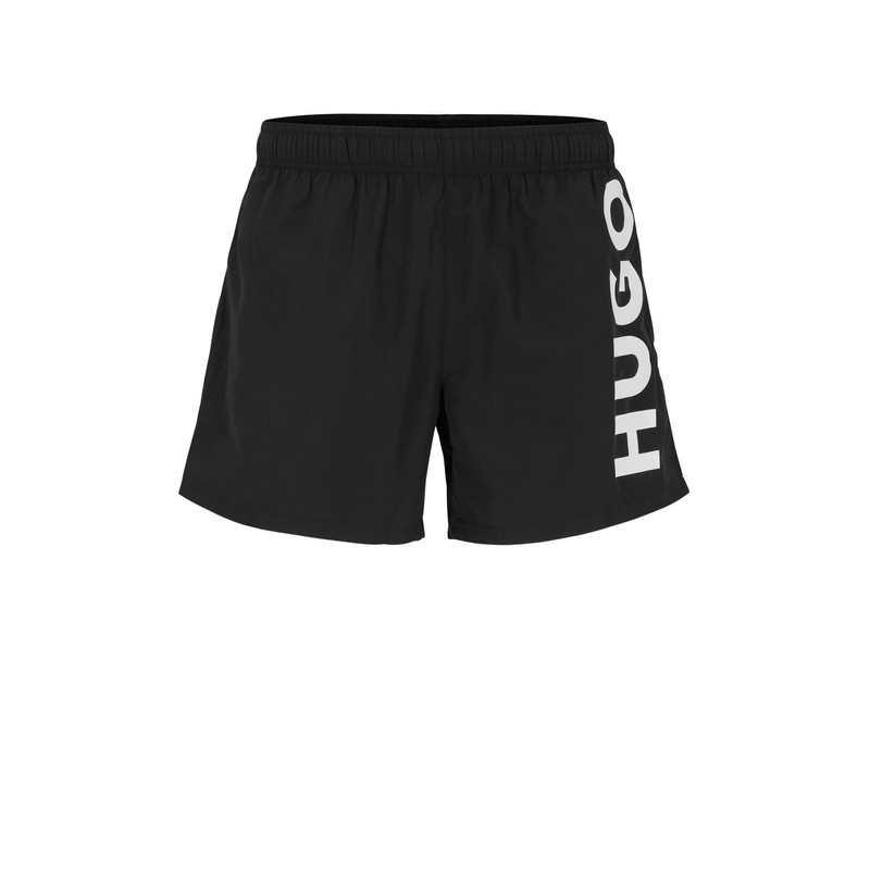 HUGO Men's Abas Swimming Trunks, New - Black1