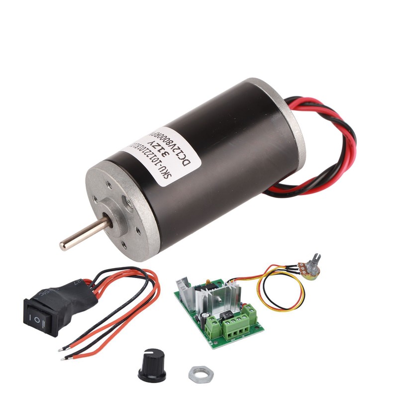 DC Permanent Magnet Motor Low Noise Mini High Speed CW