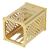 Metal Pen Holder Multifunctional Easy Assembly Glossy Golden Surface Plating