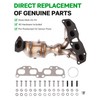 WRYNRQW Front Catalytic Converter Kit Compatible with 2014-2018 Nissan Altima,