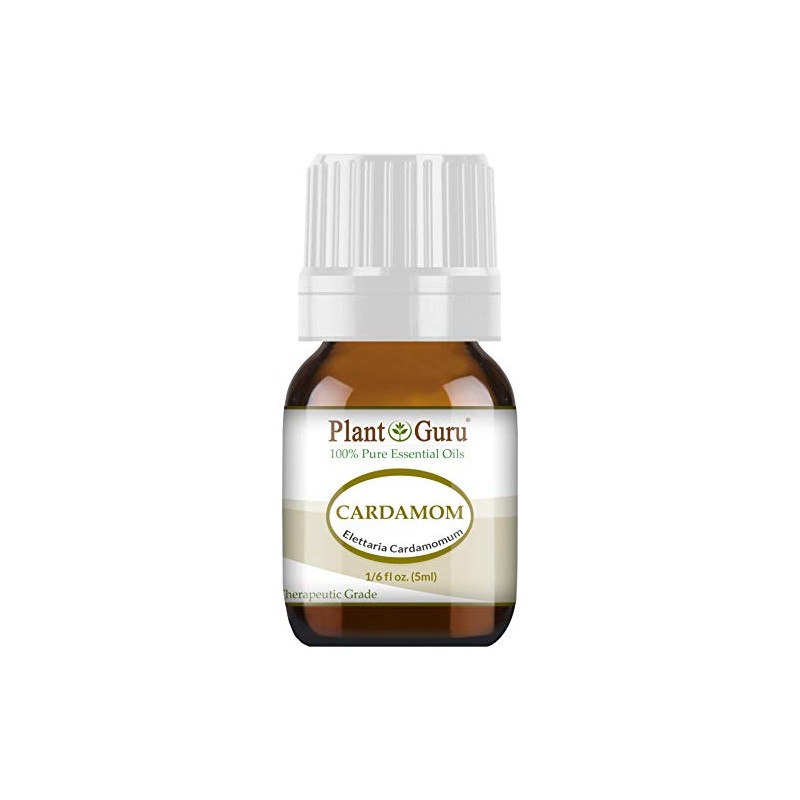 Cardamom Essential Oil 5 ml. 100% Pure Undiluted Therapeutic Grade.