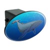 GRAPHICS & MORE Humpback Whale Oval Tow Trailer Hitch Cover