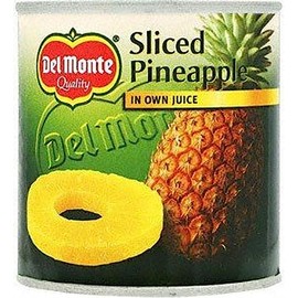 Del monte - Sliced Pineapple in own juice 435g