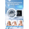 Portable 3-in-1 Handheld Neck Fan, Semiconductor Cooling, 4000mAh Up to